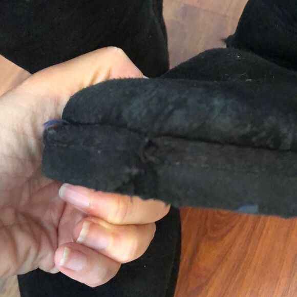 UGG black Rhinestone button Bailey 6 - Picture 5 of 7